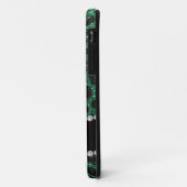 Aangepaste naam groene glittersplaat Case-Mate iPhone case (Achterkant/links)