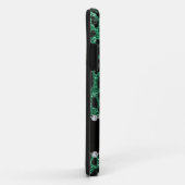 Aangepaste naam groene glittersplaat Case-Mate iPhone case (Achterkant/rechts)