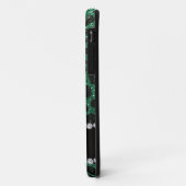 Aangepaste naam groene glittersplaat Case-Mate iPhone case (Achterkant/links)