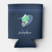 Aangepaste naam groene sportmotor Extreme Speed Blikjeskoeler (Voorkant)