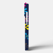 Aangepaste naam Groovy Hippie Flower Case-Mate iPhone Case (Achterkant / Links)