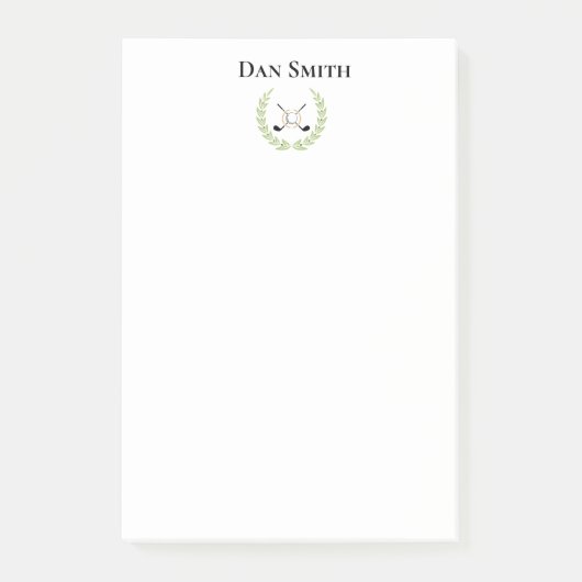 Aangepaste naam Grote Post Opmerkingen Post-it® Notes (Voorkant)