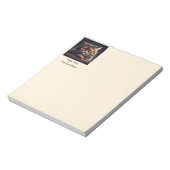 Aangepaste naam Grumpy Grouchy Kat Kitten Dier Notitieblok (Gedraaid)