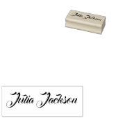 Aangepaste naam Handtekening Rubberstempel (Gestempeld)