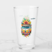 Aangepaste naam Hippie Van Glas (Achterkant)