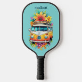 Aangepaste naam Hippie Van Pickleball Paddle (Achterkant)