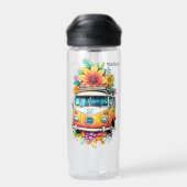 Aangepaste naam Hippie Van Waterfles (Achterkant)