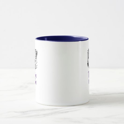 Aangepaste naam 'Hocus Pocus Tea helpt me te focus Mok (Midden)