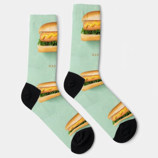 Aangepaste naam Hot Dog Sokken (Rechts)