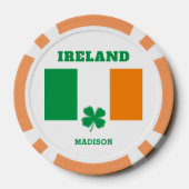 Aangepaste naam Ierland Poker Chips (Achterkant)