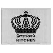 Aangepaste naam ingewikkelde kroon snijplank (Voorkant)