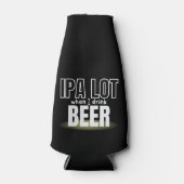 Aangepaste naam IPA-partij Funny Cool Beer Flesjeskoeler (Voorkant)