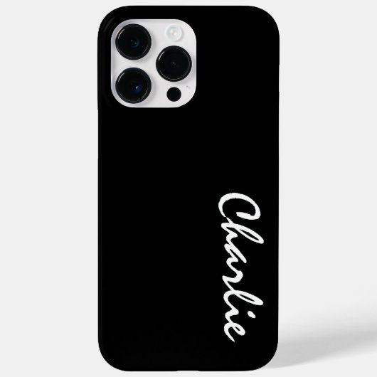 Aangepaste naam iPhone 14 Pro Max Hoesje (Achterkant)