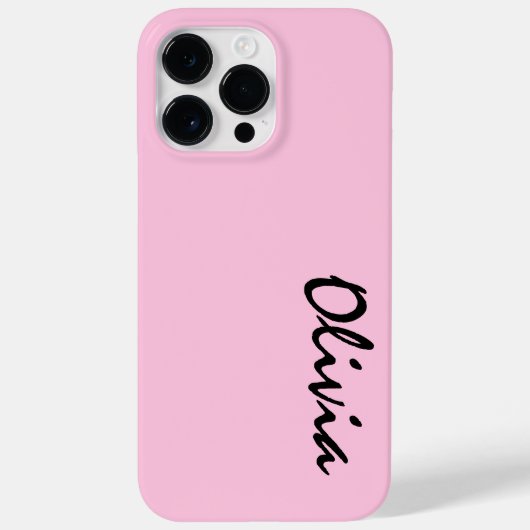 Aangepaste naam iPhone hoesje (Achterkant)