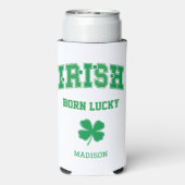 Aangepaste naam Irish Born Lucky (Seltzer Achterkant)