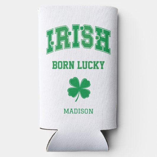 Aangepaste naam Irish Born Lucky (Achterkant)