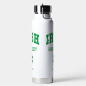 Aangepaste naam Irish Born Lucky Waterfles (Links)