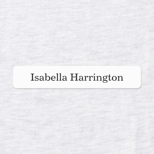 Aangepaste naam Iron-On stof kleding Labels (Design 2)