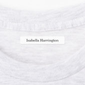 Aangepaste naam Iron-On stof kleding Labels (Aangebracht)