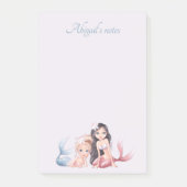 Aangepaste naam is gepersonaliseerd girale Post-it Post-it® Notes (Voorkant)