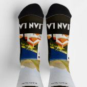 Aangepaste naam Italiaanse merken Sokken (Top)