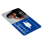 Aangepaste naam, jaar persoonlijke Afstuderen foto Magneet (Rechterzijde)