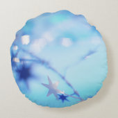 Aangepaste naam, Jubileum voor eerste bruiloft Rond Kussen (Achterkant)