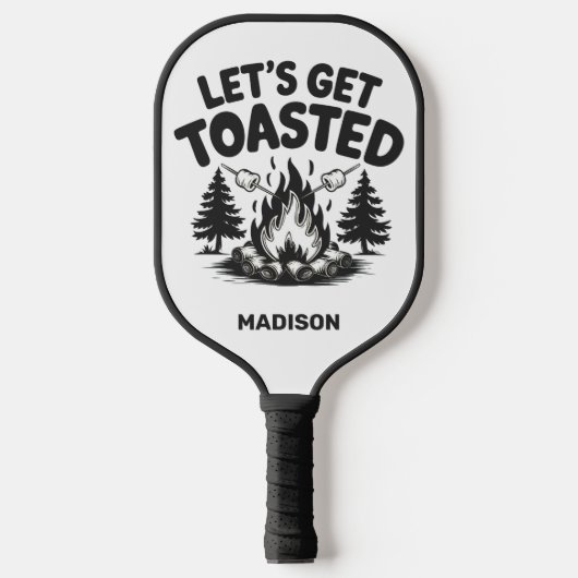 Aangepaste naam kamperen pickleball paddle (Voorkant)