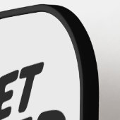 Aangepaste naam kamperen pickleball paddle (Links Detail)