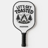 Aangepaste naam kamperen pickleball paddle (Achterkant)