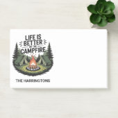 Aangepaste naam kamperen post-it® notes (Kantoor)