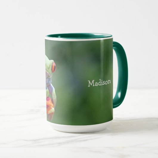 Aangepaste naam Kikker-mokken Mok (Voorkant rechts)