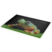 Aangepaste naam kikker snijplank (Hoek)