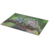 Aangepaste naam kikker snijplank (Hoek)