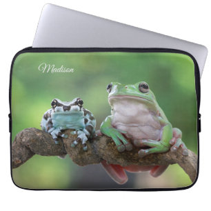 Aangepaste naam Kikkerhoes voor laptop Sleeve