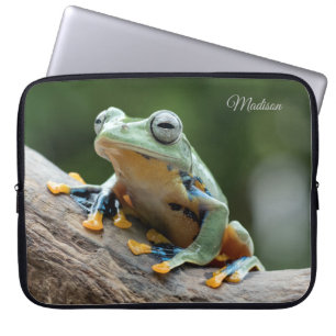 Aangepaste naam Kikkerhoes voor laptop Sleeve
