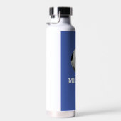Aangepaste naam kind Voetbal Waterfles (Rechts)