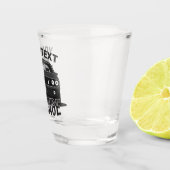 Aangepaste naam Klassieke muskus Auto Garage Retro Shot Glas (Rechts)