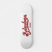 Aangepaste naam & kleur Barcelona Skateboard (Voorkant)