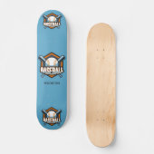 Aangepaste naam & kleur honkbal skateboard (Voorkant)