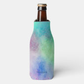 Aangepaste naam Kleurexplosie fleskoeler Flesjeskoeler (Fles Voorkant)