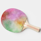 Aangepaste naam Kleurexplosie pingpongpeddel Tafeltennisbatje (Zijkant)