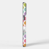 Aangepaste naam Kleurrijk Pastel Dot Patroon Case-Mate iPhone Case (Achterkant / Rechts)