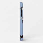 Aangepaste naam koeienblauw Case-Mate iPhone case (Achterkant/links)