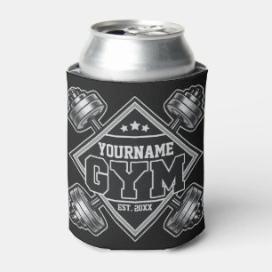 Aangepaste NAAM Krachttraining Thuis Crossfit Gym Blikjeskoeler