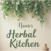 Aangepaste naam Kruidenspecerij Label Set (Voorkant)