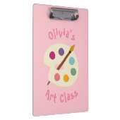 aangepaste naam kunstacademie artistieke creativit klembord (Rechts)