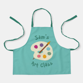 aangepaste NAAM Kunstschool Artiest Apron Schort