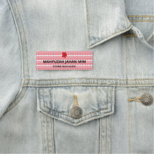Aangepaste naam Labels en labels. Duurzaam. Stijlv Naamplaatje