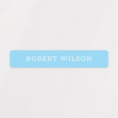 Aangepaste Naam Labels Kinderen Boys Stickers (Design 1)